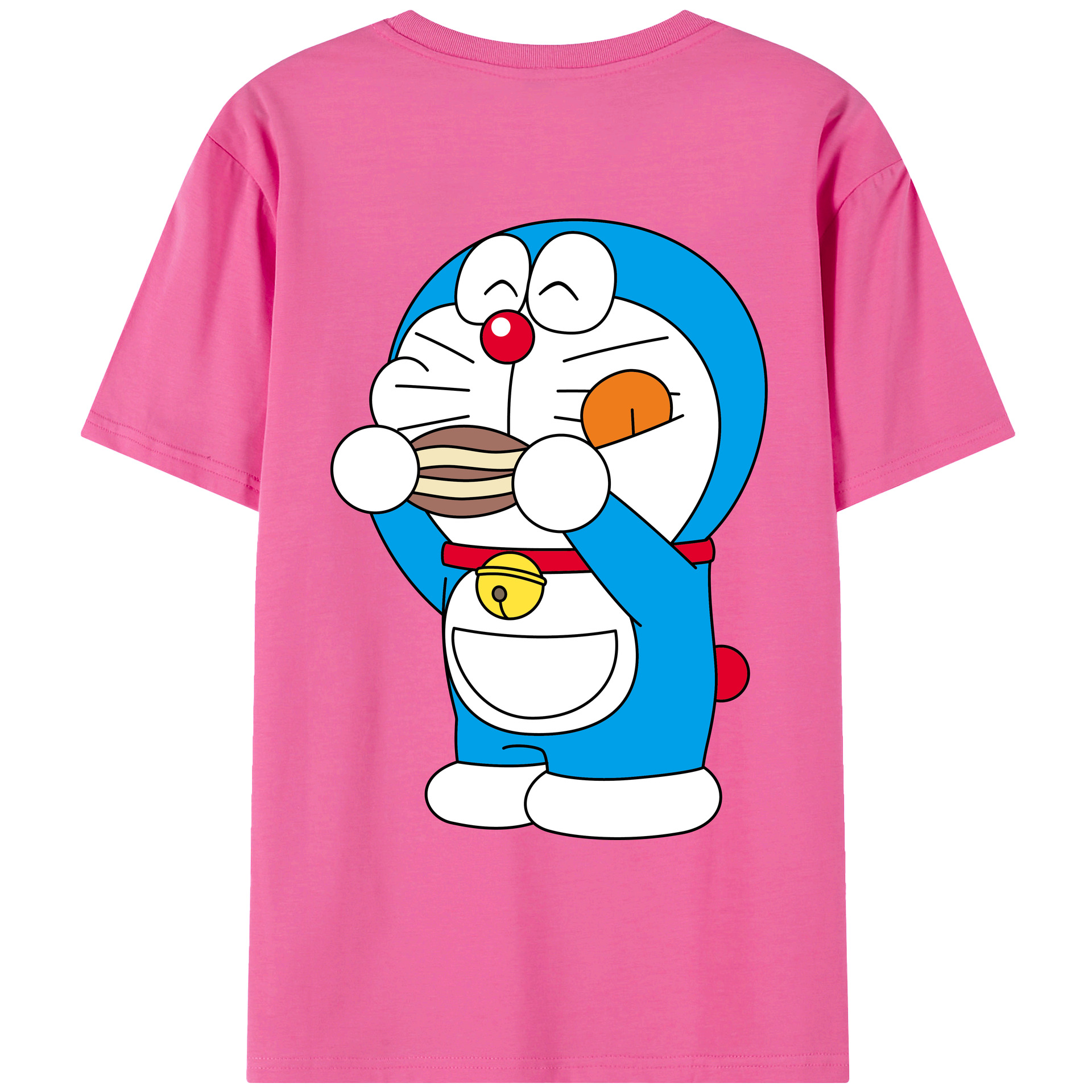 （画像用） ドラえもん Doraemon レディース半袖Tシャツ(バックプリント)